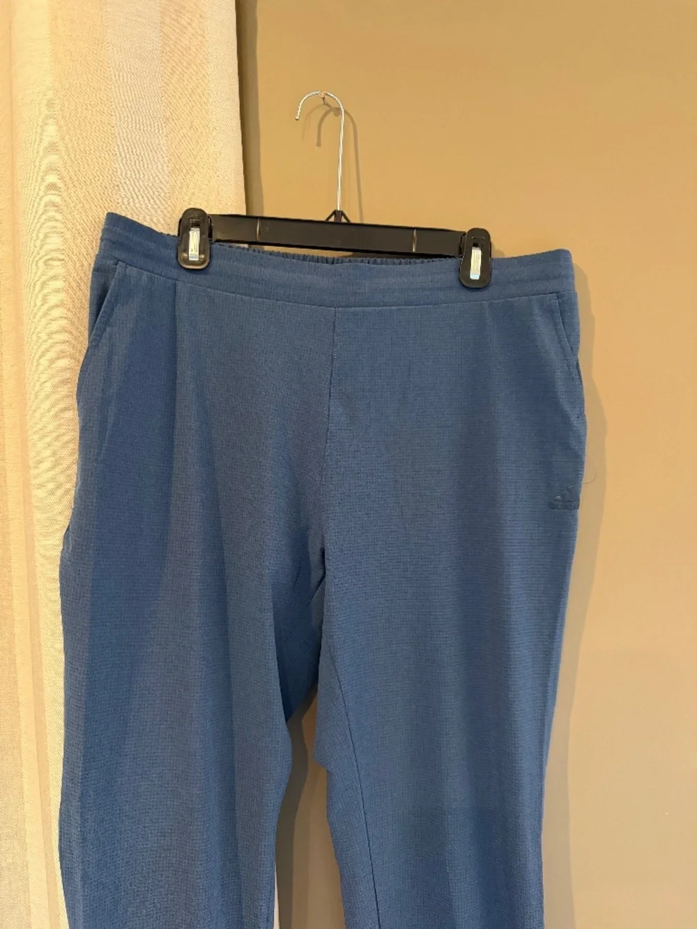 Adidas Men's Navy Dark Marine Blue Golf Heat.RDY, Jogger Pants, Size Large